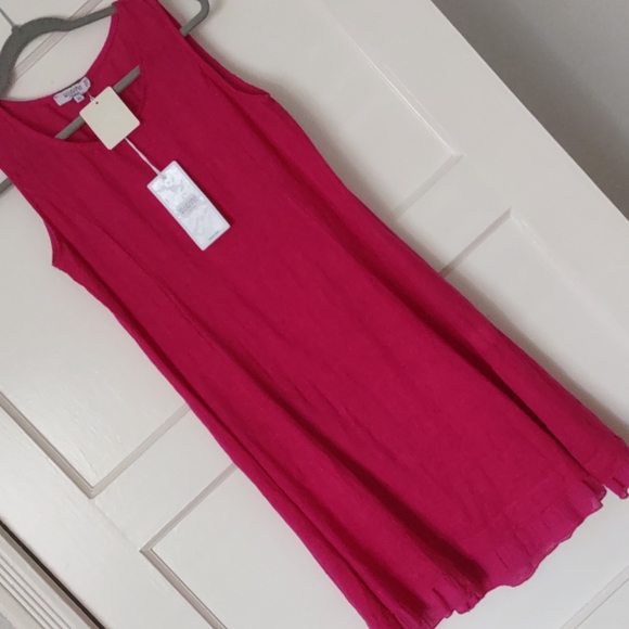 Linen Summer Dress - Picture 1 of 4